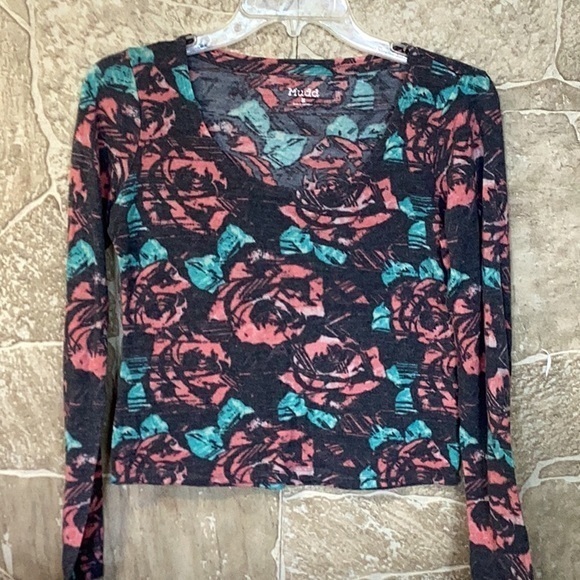 Mudd Other - MUDD LONG SLEEVE Crop Top q1